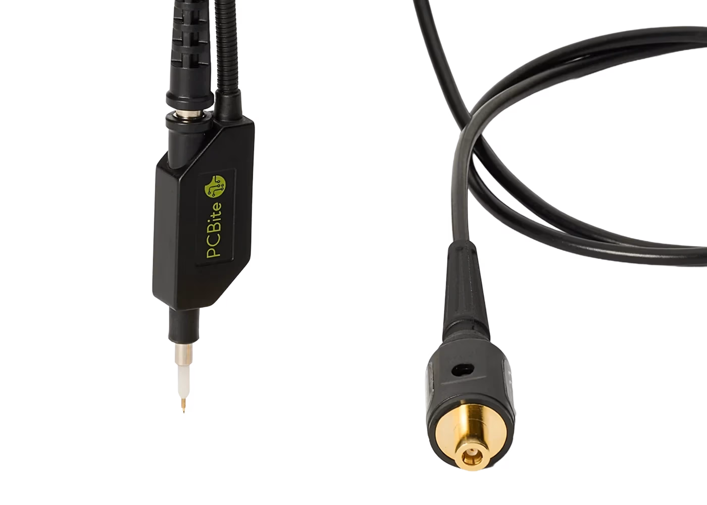 PCBite SQ200 hands-free 200 MHz oscilloscope probe with flexible cable