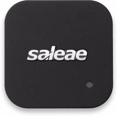 Saleae Logic 8 black anodized aluminum enclosure showing premium machined finish
